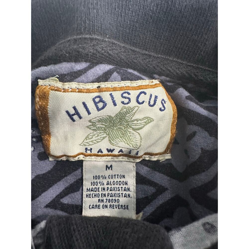 Made in Hawaii, USA - Hibiscus Hawaiian Aloha Shirt Size Medium - Picture 2 of 4